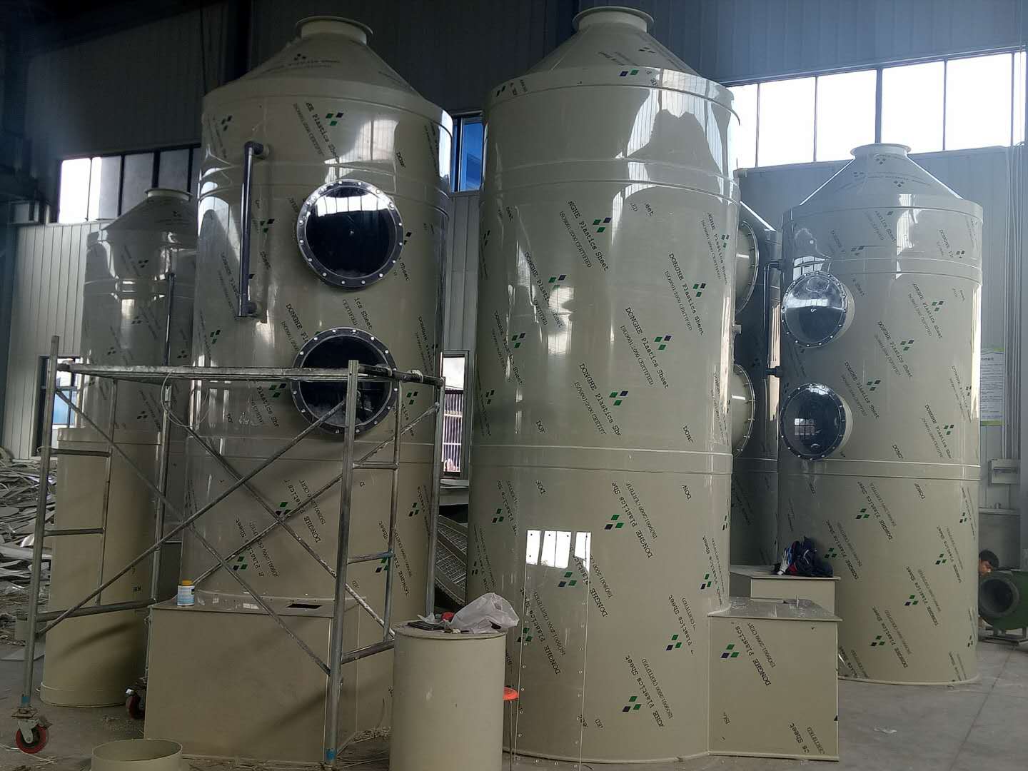 處理空氣.PP環保設備.除臭塔.廢氣塔.噴淋塔 酸霧處理除塵器_環保設備欄目_